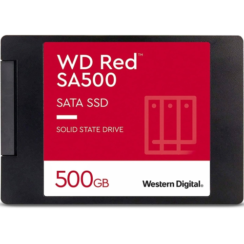 Western Digital Red SA500 NAS SSD, SATA 6G, 2.5 inch - 500 GB - 1