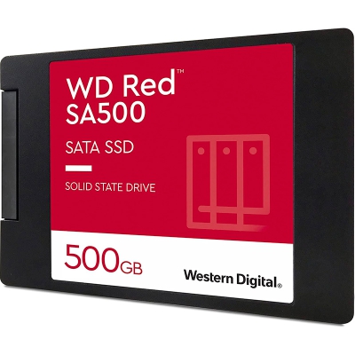 Western Digital Red SA500 NAS SSD, SATA 6G, 2.5 inch - 500 GB - 2
