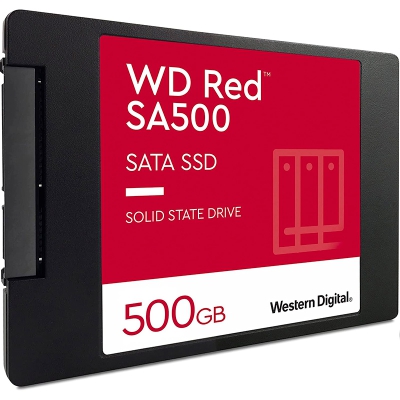 Western Digital Red SA500 NAS SSD, SATA 6G, 2.5 inch - 500 GB - 3