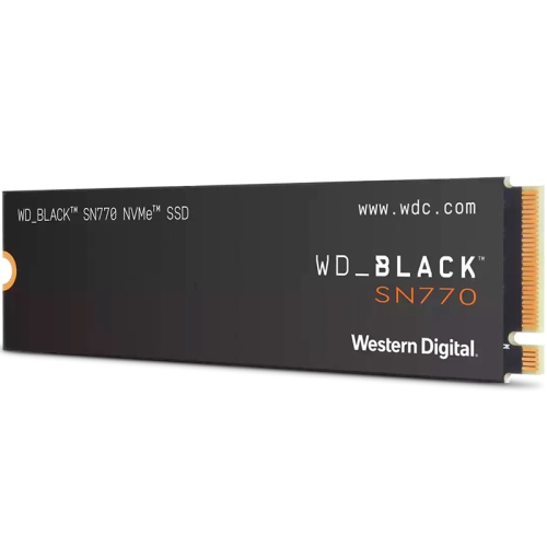 Western Digital WD_BLACK SN770 NVMe M.2 SSD, PCIe 4.0 - 500 GB - 1