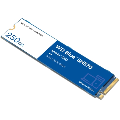 Western Digital Blue SN570 NVMe M.2 SSD, PCIe Gen3 - 250 GB - 3