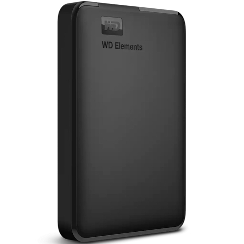 Western Digital WD Elements Portable HDD, USB Cable - 2 TB - 1