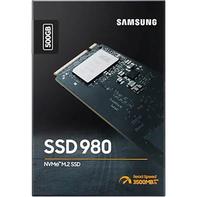 Samsung 980 NVMe M.2 SSD, PCIe Gen3, Type 2280 - 500 GB - 3