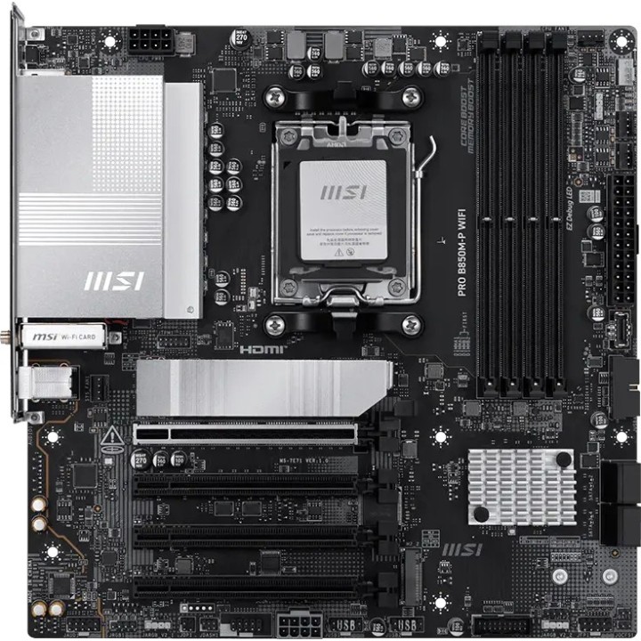 MSI Pro B850M-P WiFi, AM5