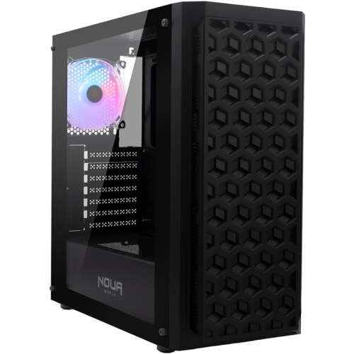 Noua Oryx Mid-Tower, Side Glass - Black - 1