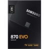 Samsung 870 EVO SSD, SATA 6G, 3D NAND MLC, 2.5 inch - 4 TB - 6