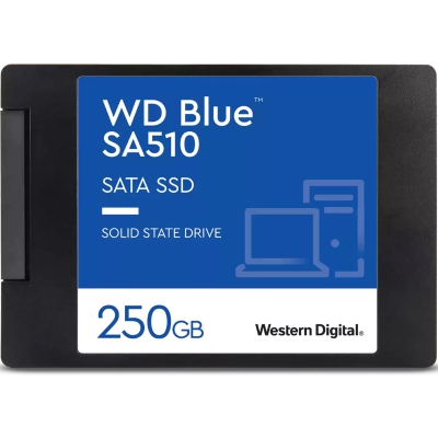 Western Digital Blue SA510 SSD, SATA 6G, 2.5 inch - 250 GB - 2