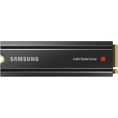 Samsung 980 PRO M.2 SSD, PCIe Gen4, V-NAND MLC + Heatsink - 2 TB - 2