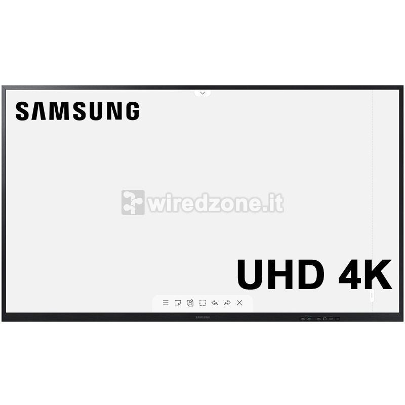Samsung Smart Interactive Display WMA, 190,5 cm (75"), Touch, 4K UHD, VA - USB, DP, HDMI - 1
