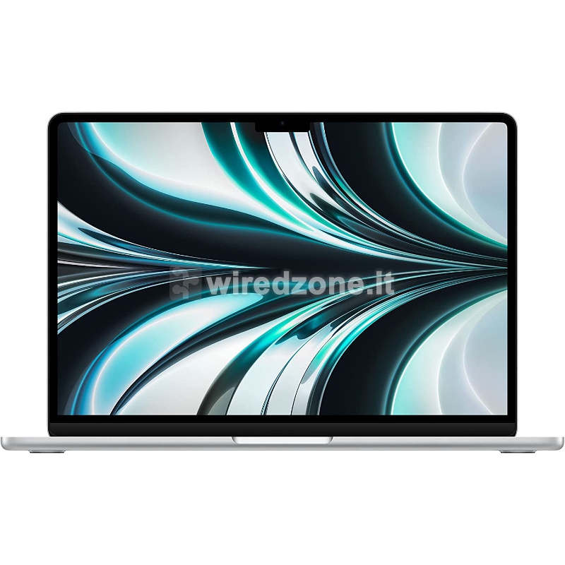 Apple MacBook Air, M2 chip, 34,5 cm (13.6"), Shared, 8GB RAM, 256GB SSD, Silver - 1