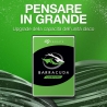 Seagate BarraCuda HDD, SATA 6G, 5400 RPM, 3.5 inch - 6 TB