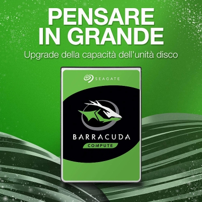 Seagate BarraCuda HDD, SATA 6G, 5400 RPM, 3.5 inch - 8 TB - 5