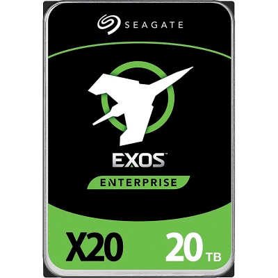 Seagate Enterprise Exos X20 HDD, SATA 6G, 3.5 inch - 20 TB - 1