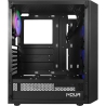 Noua Thor S15 Mid-Tower, Side Glass - Black - 4