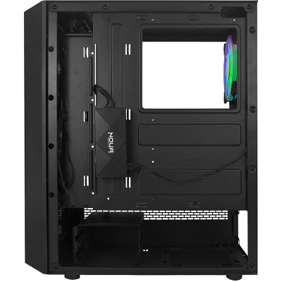 Noua Thor S15 Mid-Tower, Side Glass - Black - 5