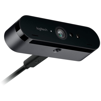 Logitech BRIO 4K Stream Edition Webcam - Black - 5