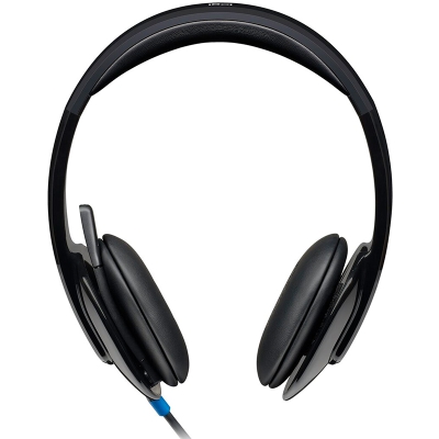 Logitech H540, USB Headphone - Black - 2