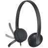 Logitech H340, USB Headphone - Black - 4