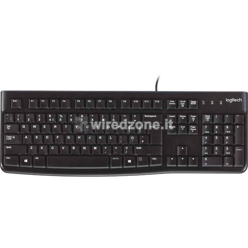 Logitech K120, USB Keyboard - QWERTY Italian - 1