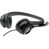 Logitech H390, USB Headphone - Black - 4