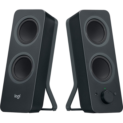 Logitech Z207, Bluetooth and Cable, Computer Speakers - Black - 1