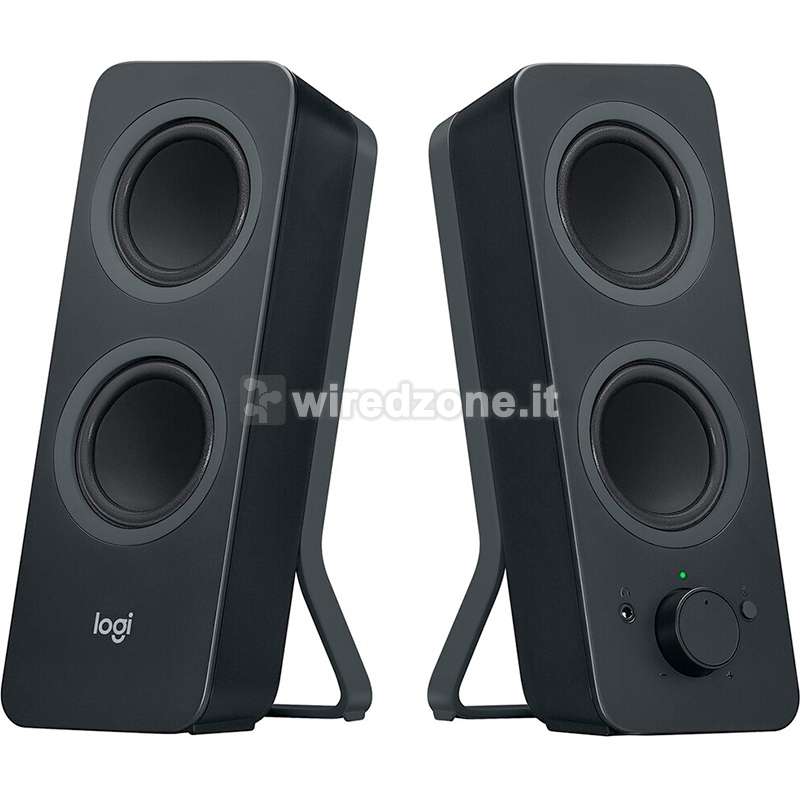Logitech Z207, Bluetooth and Cable, Computer Speakers - Black - 1