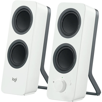 Logitech Z207, Bluetooth and Cable, Computer Speakers - White - 2