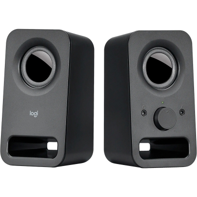 Logitech Z150, Multimedia 2.0 Speakers - Midnight Black - 1
