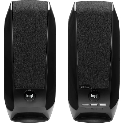 Logitech S150, USB Stereo 2.0 Speakers - Black - 1