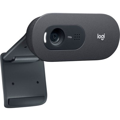 Logitech C505e, USB Business Webcam for Video Calling Apps  - Black - 2