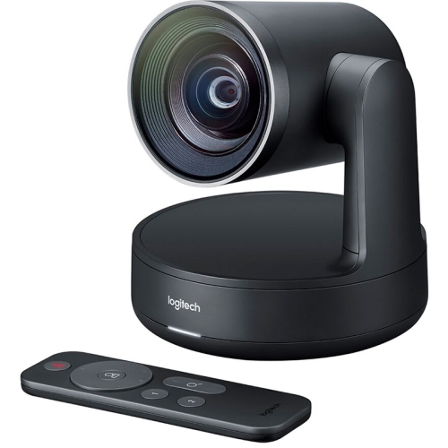 Logitech Rally Ultra HD PTZ Camera for Meeting Rooms - Black - 1