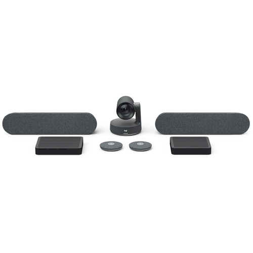 Logitech Rally Plus Ultra-HD PTZ ConferenceCam - Black - 1