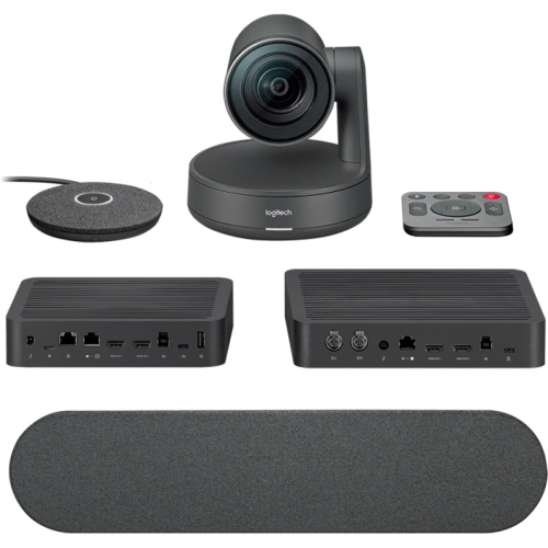 Logitech Rally Ultra-HD PTZ ConferenceCam - Black - 1