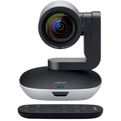 Logitech PTZ Pro 2 Video Conference Camera & Remote - Black / Gray - 3