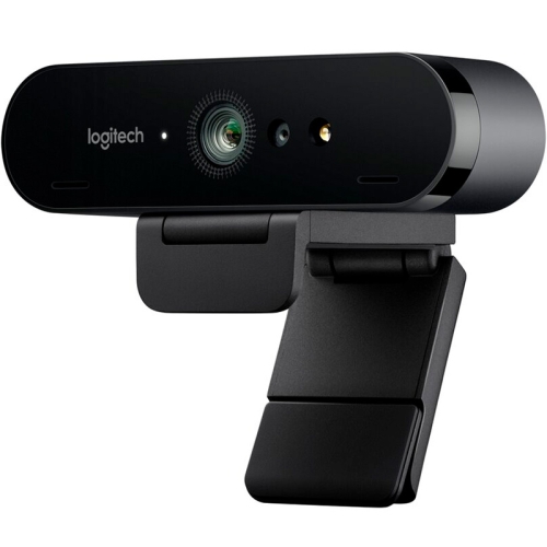 Logitech BRIO Webcam with 4K Ultra HD Video & HDR - Black - 1