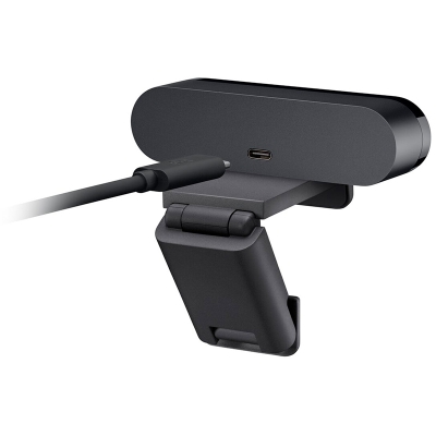 Logitech BRIO Webcam with 4K Ultra HD Video & HDR - Black - 4