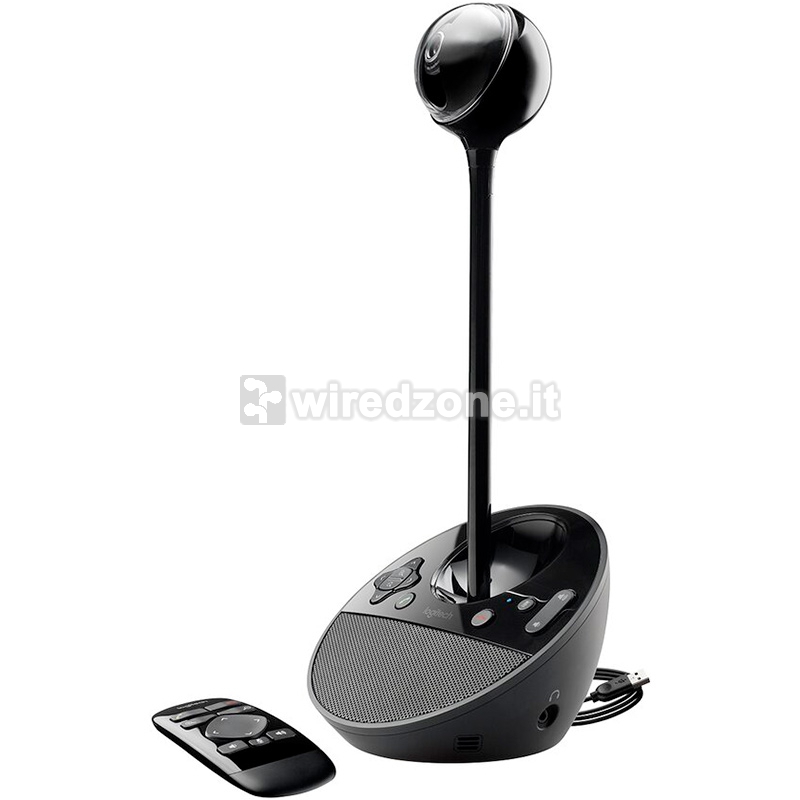 Logitech BCC950 All-In-One Webcam and Speakerphone - Black - 1