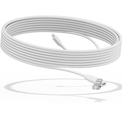 Logitech Rally Mic Pod Extension Cable - White - 1