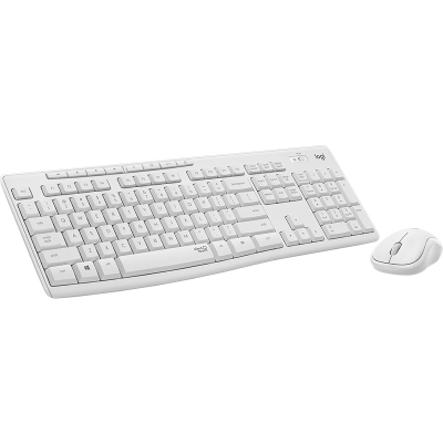 Logitech MK295 Silent Wireless Keyboard Mouse Combo - White - QWERTY Italian - 3