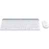 Logitech MK470 Slim Wireless Keyboard Mouse Combo - White - QWERTY Italian - 2