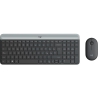 Logitech MK470 Slim Wireless Keyboard Mouse Combo - Black - QWERTY Italian - 1