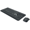 Logitech MK540 Advanced Wireless Keyboard Mouse Combo - Black - QWERTY Italian - 3