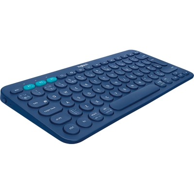 Logitech K380 Multi-Device Bluetooth Keyboard - Blue - QWERTY Italian - 2