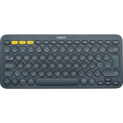 Logitech K380 Multi-Device Bluetooth Keyboard - Black - QWERTY Italian - 1
