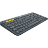 Logitech K380 Multi-Device Bluetooth Keyboard - Black - QWERTY Italian - 2