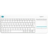 Logitech K400 Plus Touchpad Keyboard - White - QWERTY Italian - 1