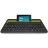 Logitech K480 Multi-Device Bluetooth Wireless Keyboard - Black - QWERTY Italian - 2