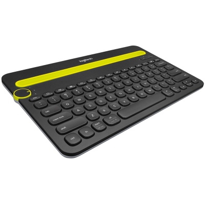 Logitech K480 Multi-Device Bluetooth Wireless Keyboard - Black - QWERTY Italian - 3