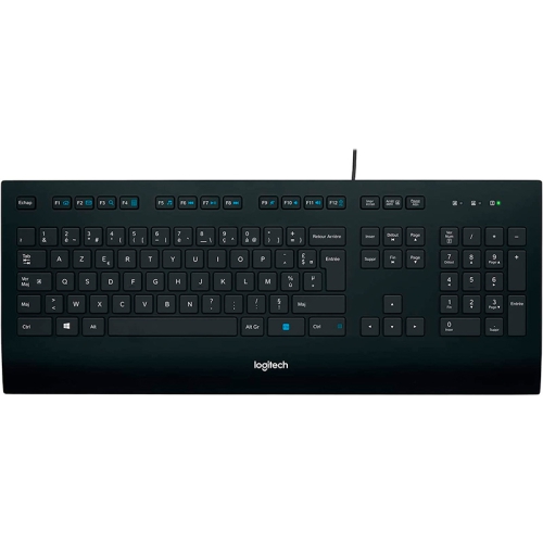 Logitech K280e Pro USB Keyboard - Black - QWERTY Italian - 1