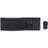 Logitech MK270 Wireless Keyboard Mouse Combo - Black - QWERTY Italian - 1